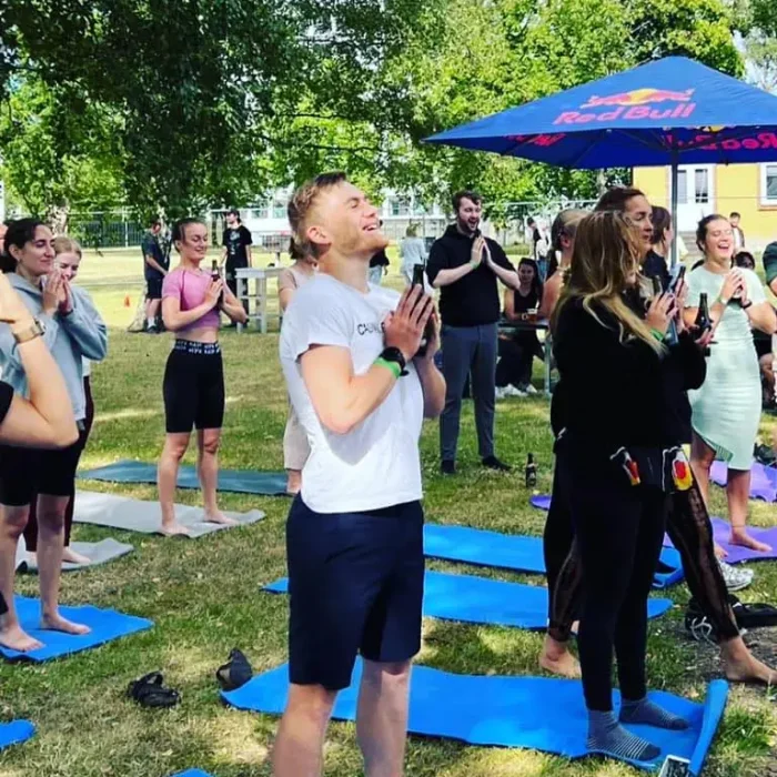 Yoga at summerfest